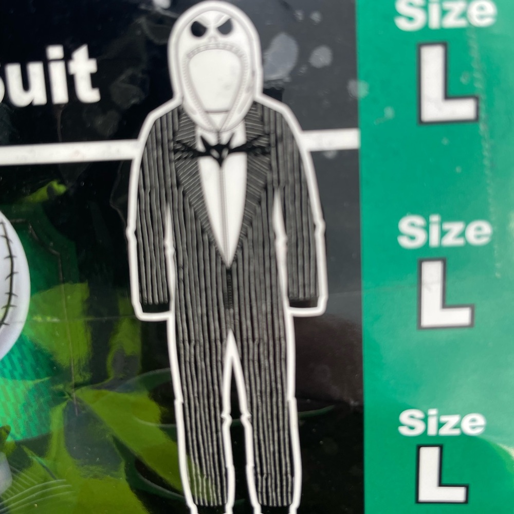 Unisex Jack Skeleton Halloween Costume